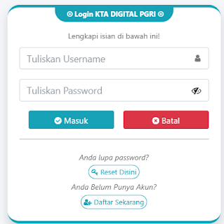 Register PGRI Sragen - Persatuan Guru Republik Indonesia Cabang Kabupaten Sragen